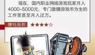 未来5年最赚钱职业：游戏工作室 职业玩家排名第四